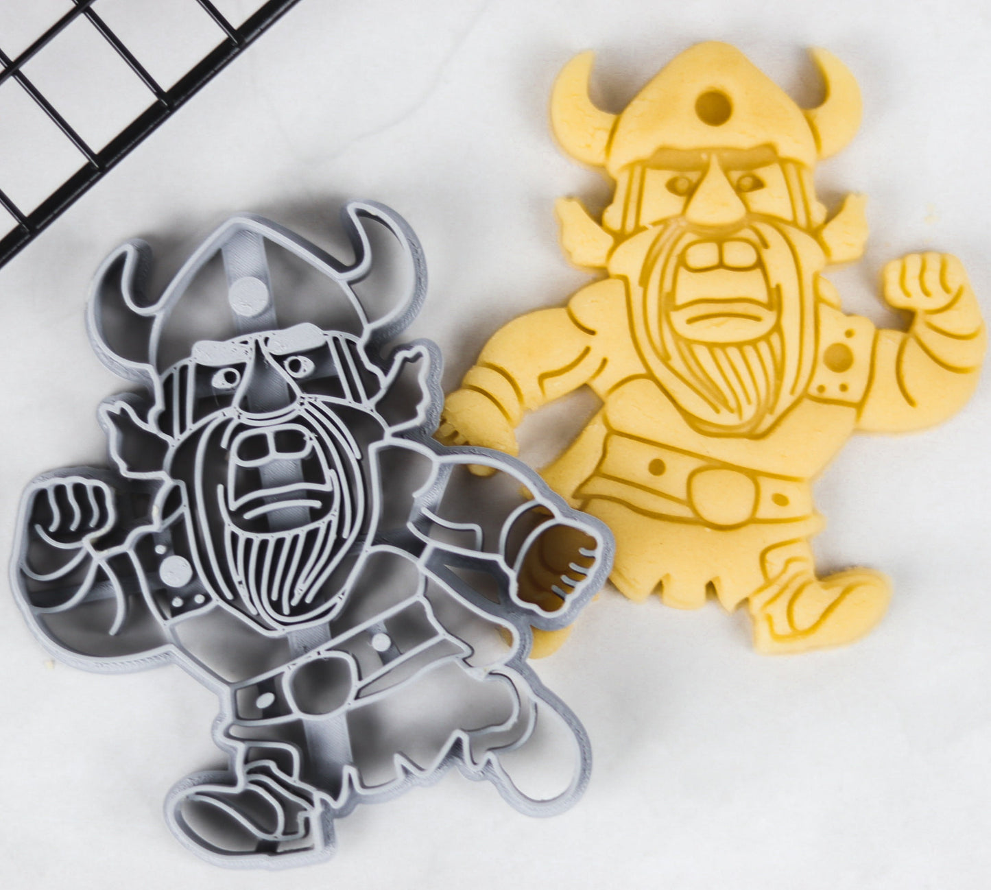 Viking-Inspired Cookie Cutter - Perfect for Baking, Ceramics and as a Gift