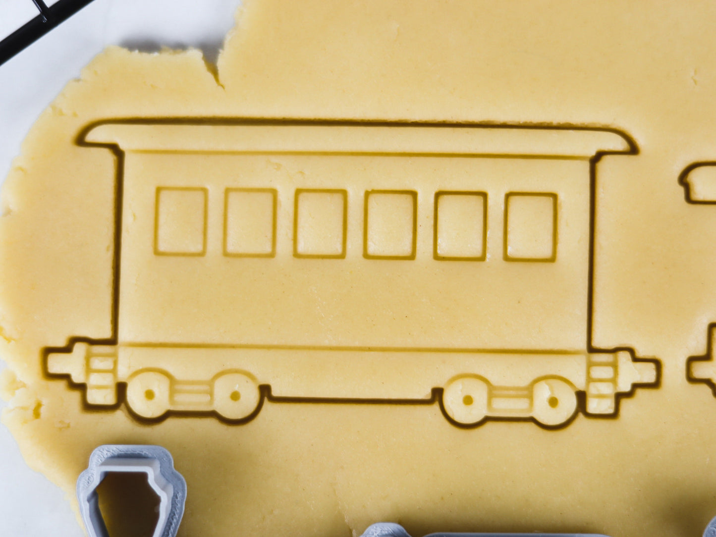 Steam Locomotive Train with Carriage Cookie Cutter Set: All Aboard the Sweet Train!