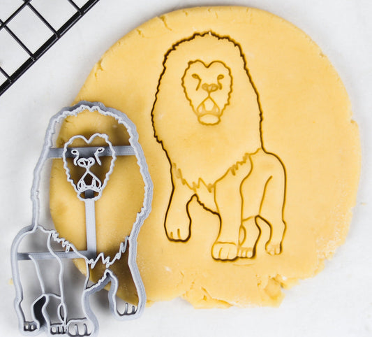 Lion Shaped Cookie Cutter