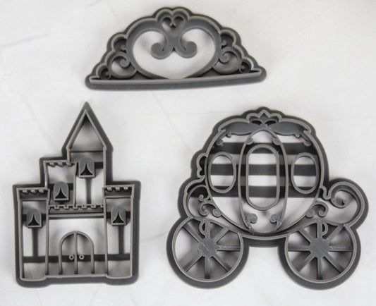 Princess Fairytale Cookie Cutter Set - Individual Ornament