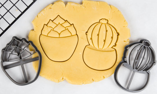 Plant Cookie Cutters - Cactus and Succulent Cookie Cutter