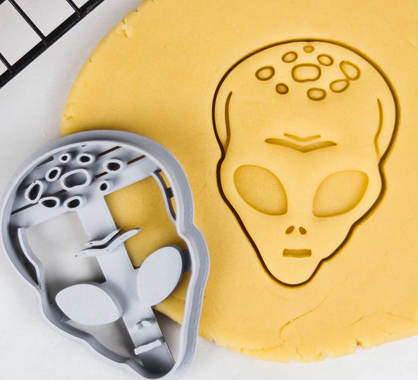 Alien-Themed Cookie Cutter - UFO Abduction and More!