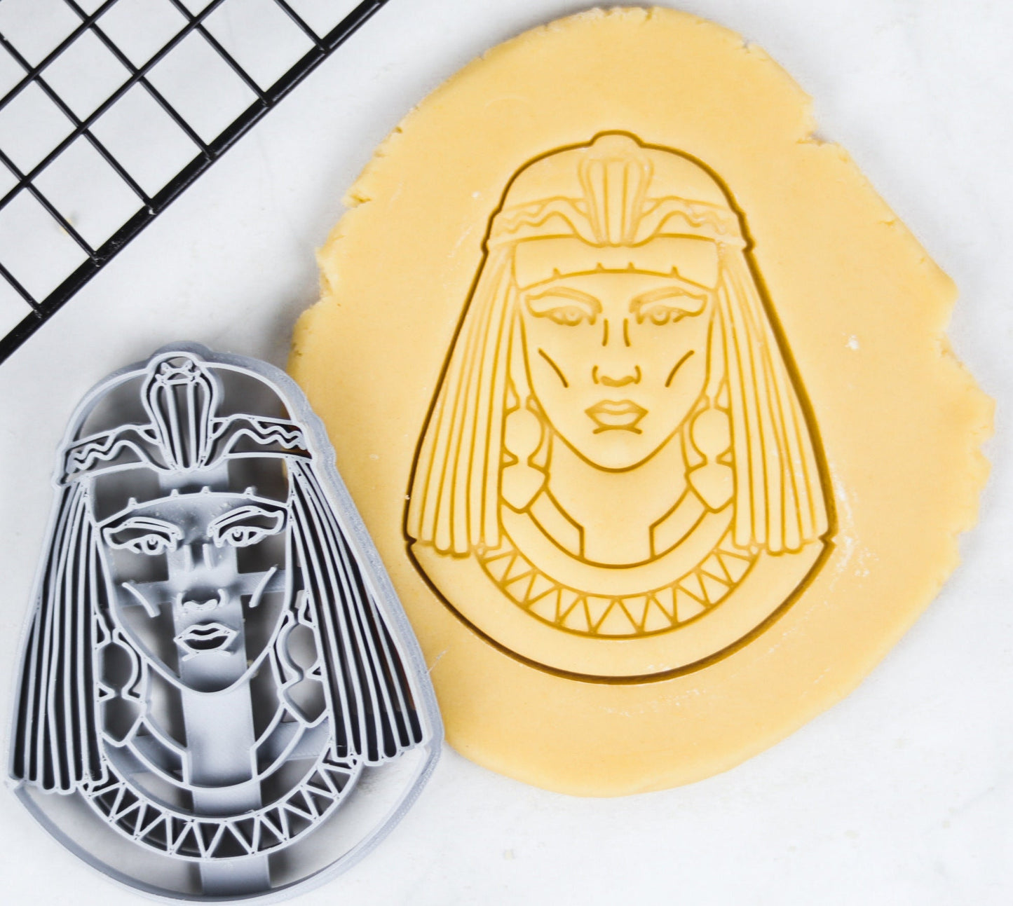 Cleopatra Egyptian Queen Cookie Cutter - Unleash the Power of the Pharaohs in Your Baking