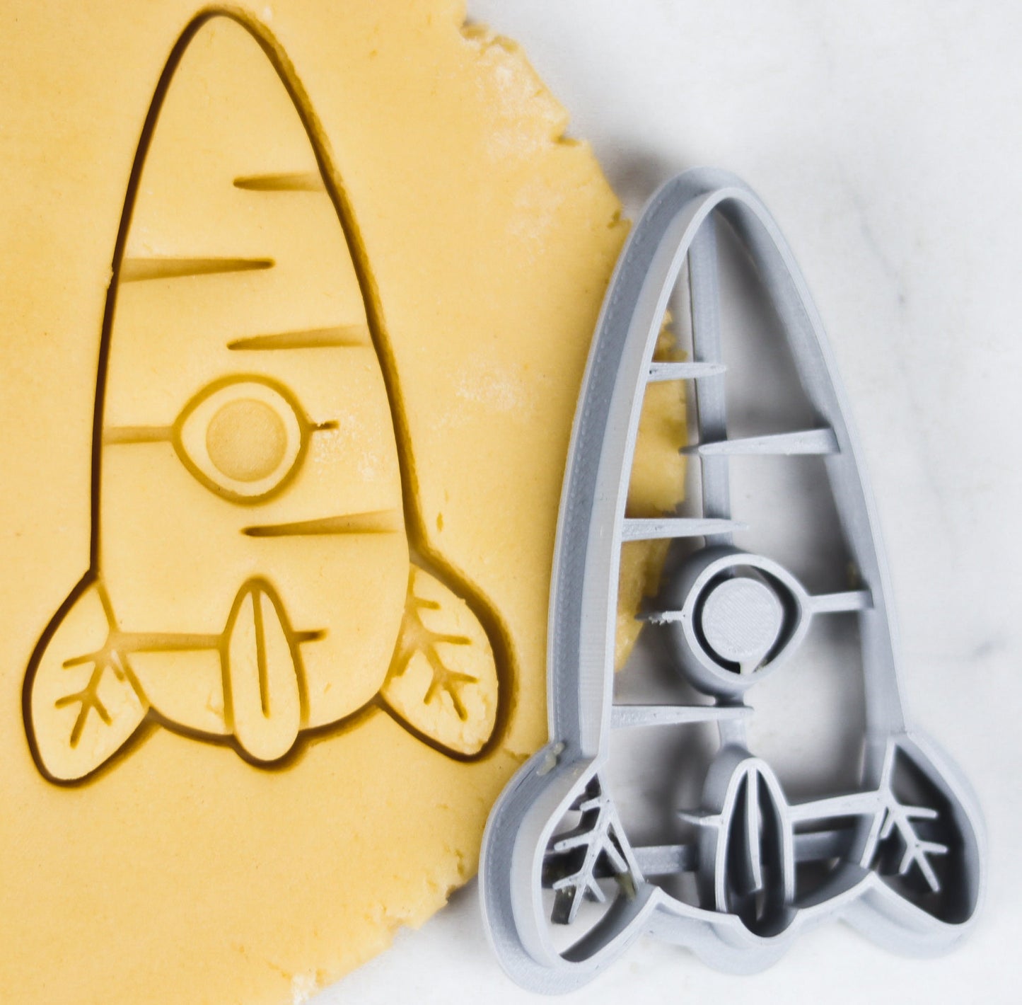 Rabbit Astronaut and Carrot Spaceship - Set/Individual - Eastern Cookie Cutter Set