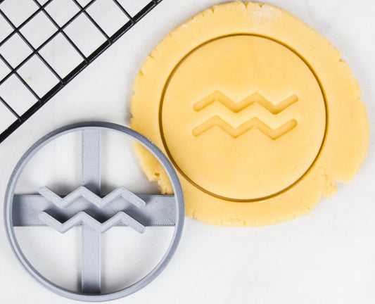 Aquarius Zodiac Cookie Cutter