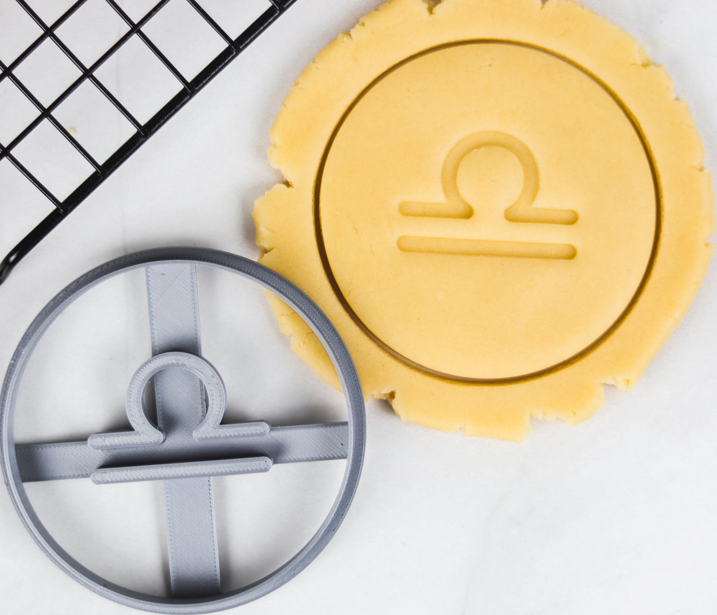 Libra Zodiac Cookie Cutter - Bring Balance to Your Baking with Astrology-Inspired Treats