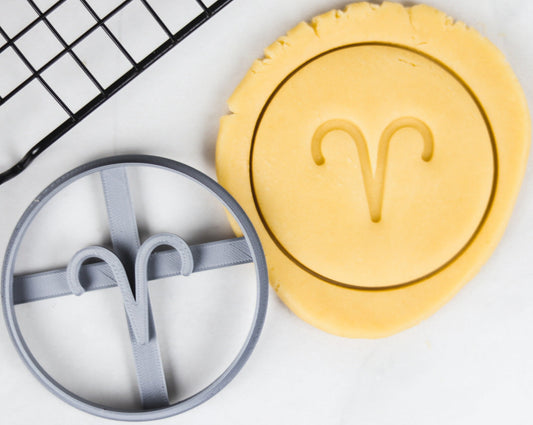 Aries Zodiac Cookie Cutter - Unleash Your Inner Leader with Astrology-Inspired Treats