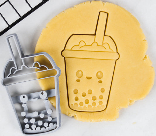 Kawaii Boba Tea Cookie Cutter