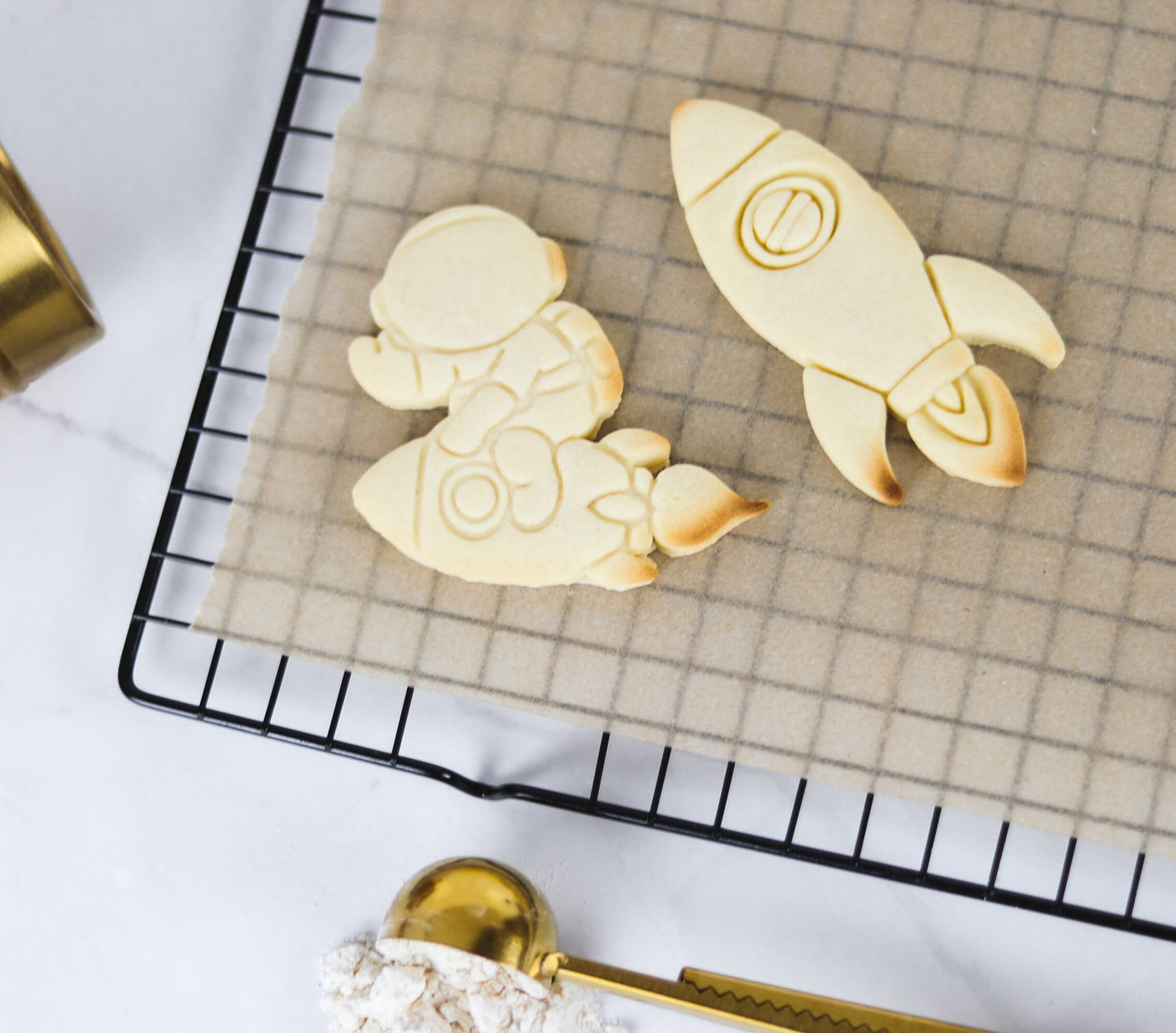 Rocket Spaceship Cookie Cutter