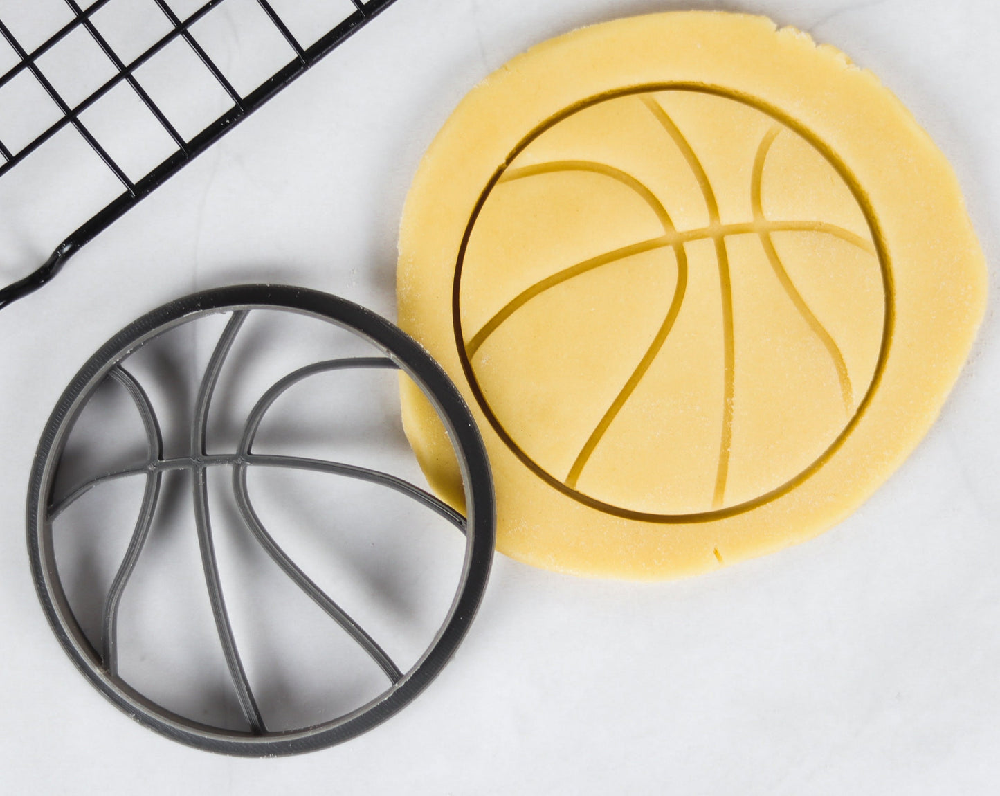 Basketball Fan's Dream Cookie Cutter Set - Hoop, Ball, Jersey