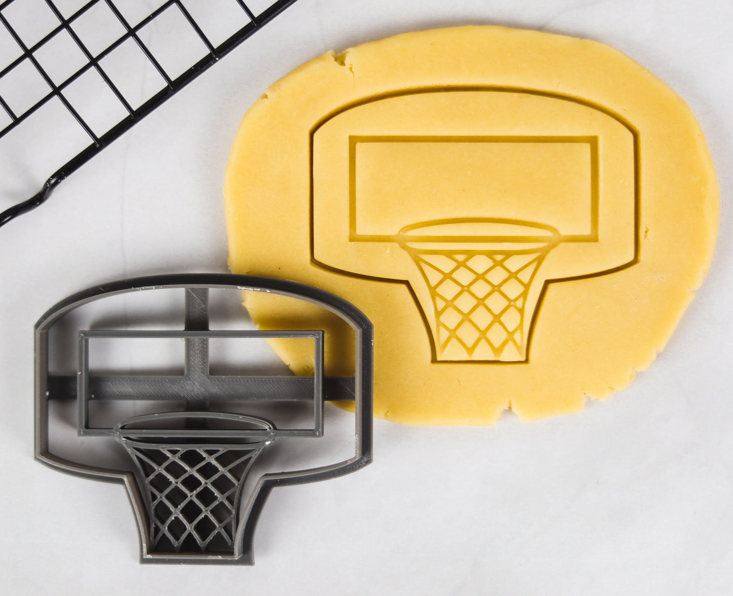 Basketball Fan's Dream Cookie Cutter Set - Hoop, Ball, Jersey