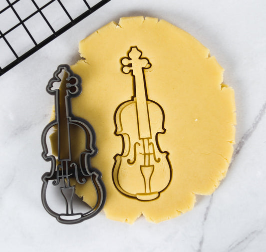 ViolinCookie Cutters - Musical Instrument - Biodegradable PLA - Perfect for Cookies - Unique Baking Gift for Music Lovers