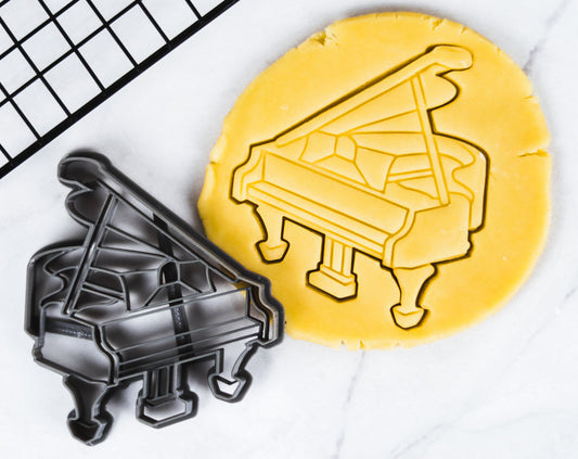 Musical Instrument Cookie Cutters - Piano, Violin, Saxophone - Perfect for Cookies - Unique Baking Gift for Music Lovers