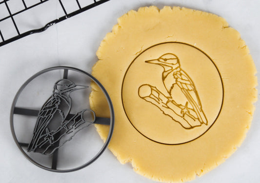 Woodpecker Cookie Cutter - Eco-Friendly PLA Craft Tool for Joyful Baking and Ceramics - Handmade Artistry