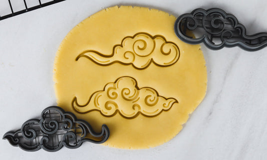 Chinese Clouds Cookie Cutter Set