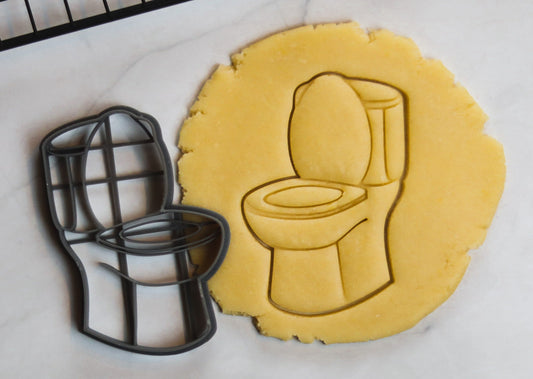 Toilet Shaped Cookie Cutter - Pastry Fondant Biscuit & More