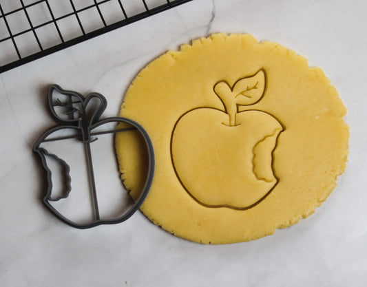 Bitten Apple Cookie Cutter - Bake Fondant Biscuit