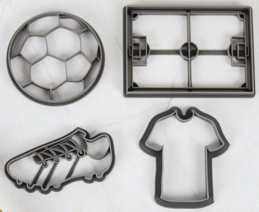 Football / Soccer Cookie Cutter Set