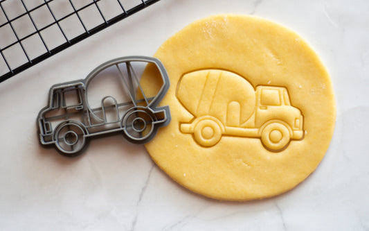 Cement Mixer Truck- Perfect for Cookies  -Unique Baking Gift for Construction Fans