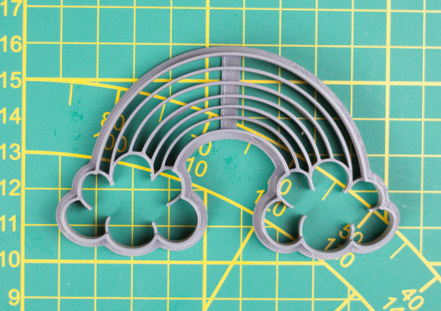 Rainbow Cloud - Cookie Cutter Fondant Pastry Baking Biscuit