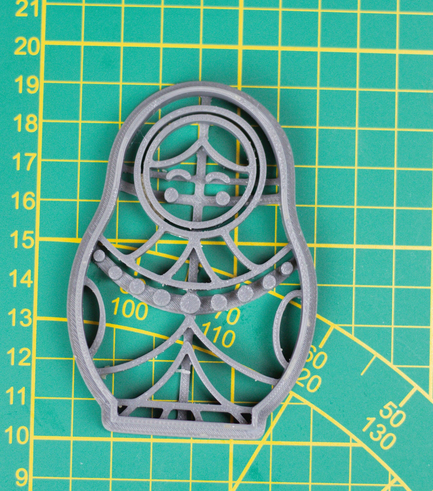 Matroschka Russian Doll Cookie Cutter - Cookie Cutter Fondant Pastry Baking Biscuit