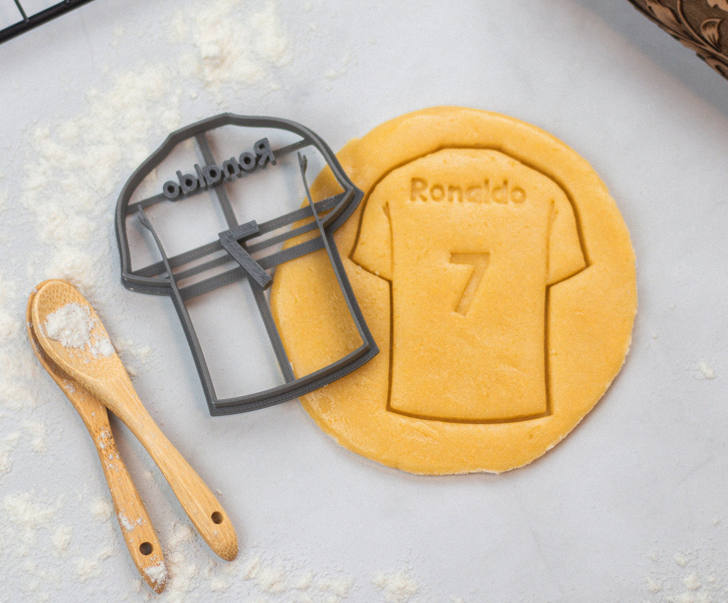 Personalized Football Jersey - Name, Number, Create your own Football Player for Baking Fondant, Cookies and Soccer Themed Parties!