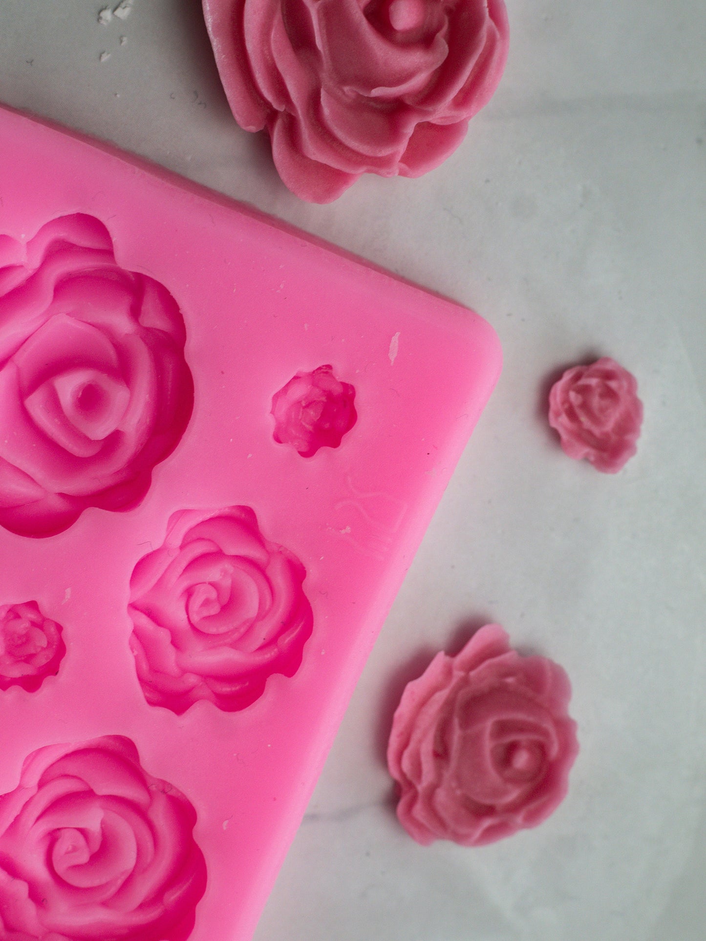 Roses Silicone Molds for cakes and Fondant, Cookies, Biscuits, Parties, Events, Anniversaries and Weddings