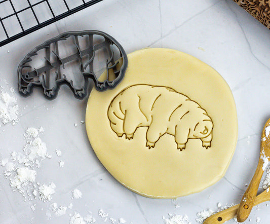 Tardigrade Cookie Cutter | Water Bear Cookie Fondant Cutter | Science Baking